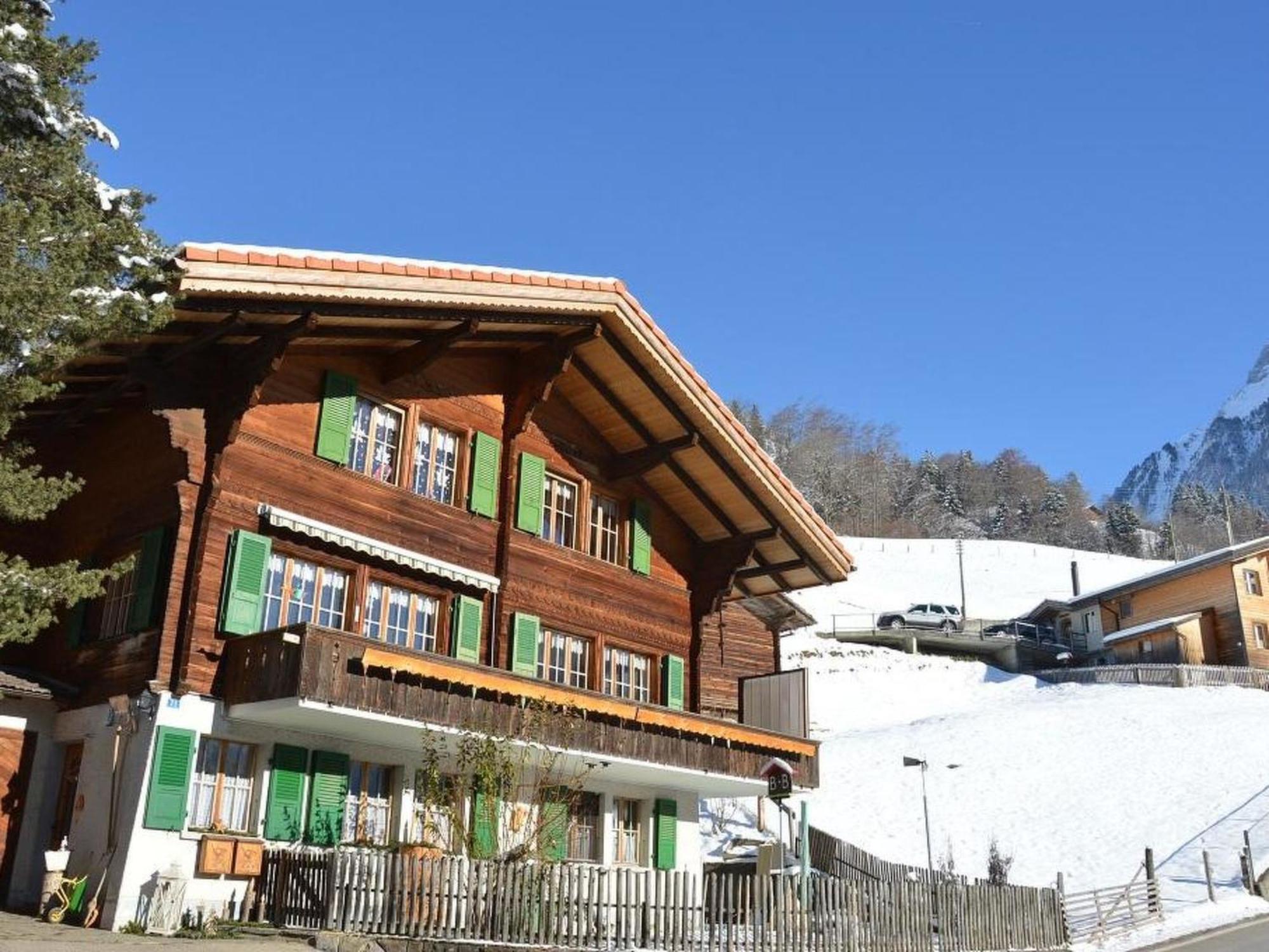 Apartment Chalet Zimmermann By Interhome Kiental Εξωτερικό φωτογραφία